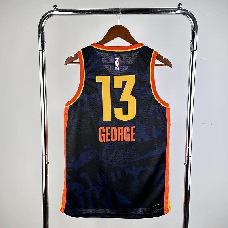 2024 NBA Oklahoma City Thunder Basketball Jersey city version #13 GEORGE