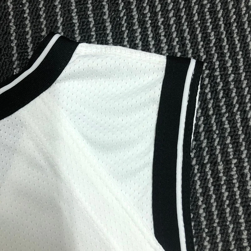 AU Player Version Brooklyn Nets Basketball jersey White #11 IRVING