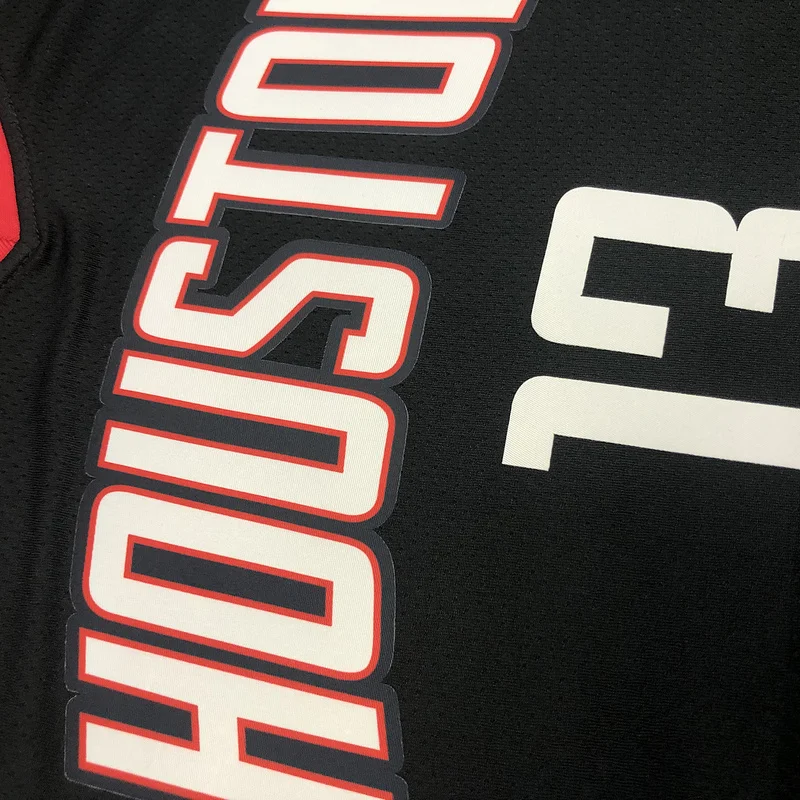 2021 Houston Rockets Basketball Jersey Jordan Style limited city version Black #13 HARDEN