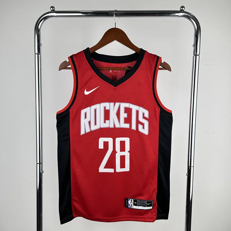 2023 Houston Rockets Basketball Jersey Aawy Red #28 SENGUN