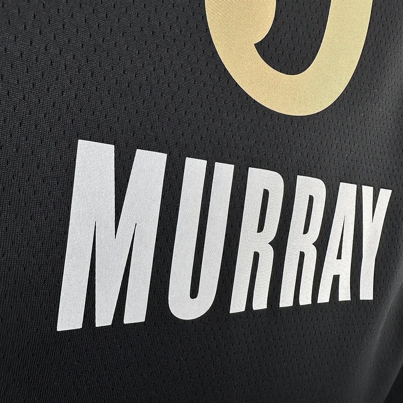 2024 Season NBA Atlanta Hawks Basketball Jersey city version #5  MURRAY