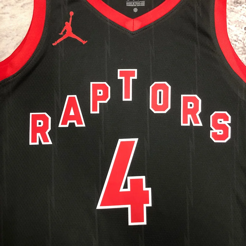 2023 NBA Toronto Raptors Basketball Jersey trapeze limited #4 BARNES