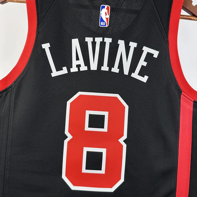 2024 Season NBA Chicago Bulls Basketball jersey City version #8 LAVINE