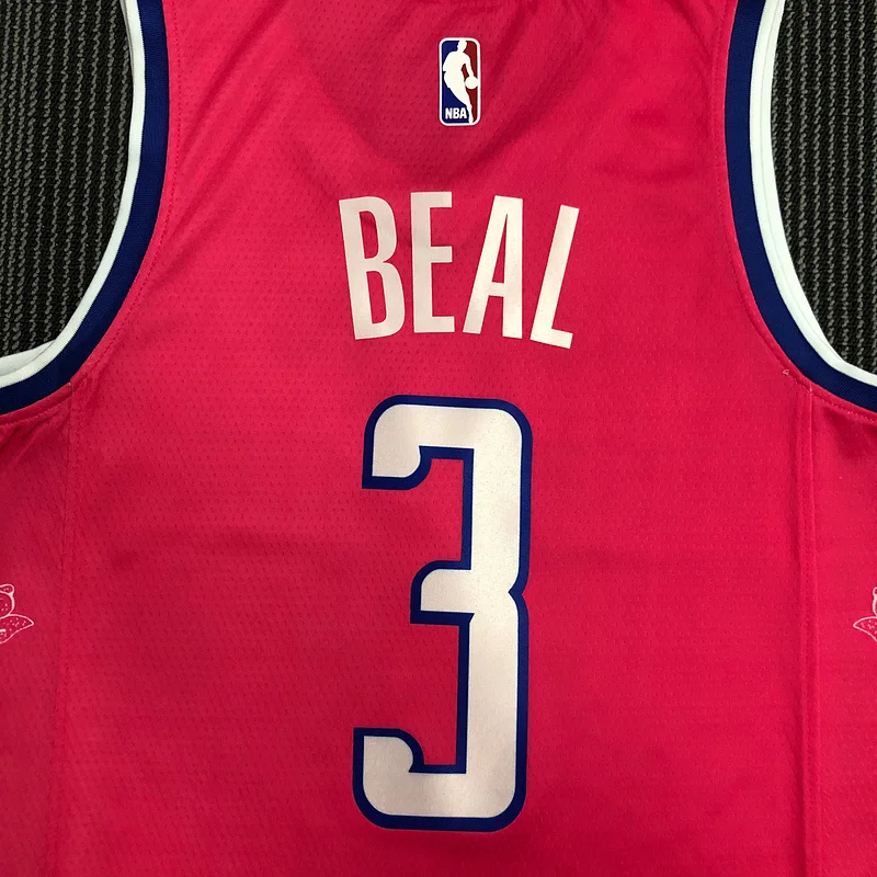 2023 Washington Wizards Basketball Jersey city version #3 BEAL