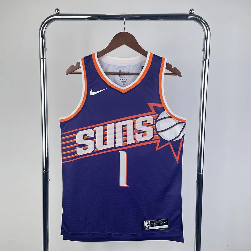 2024 Season NBA Phoenix Suns Basketball jersey Aawy Purple #1 BOOKER