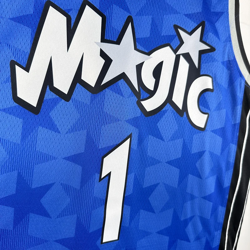 2024 Orlando Magic Basketball Jersey Retro #1 McGrady