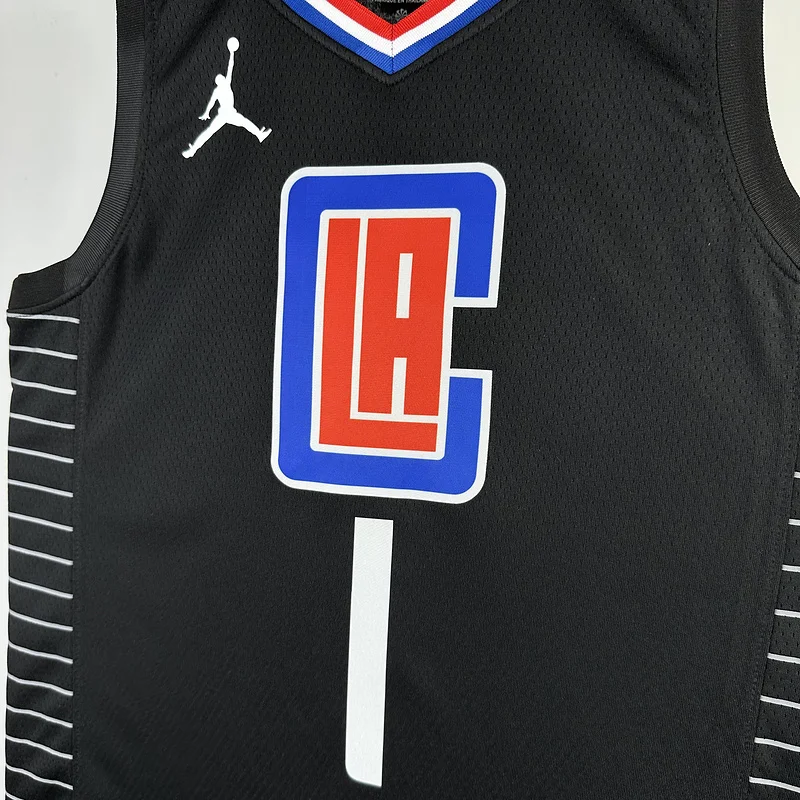 2021 Season  NBA Los Angeles Clippers Basketball jersey    trapeze  limited   #1    HARDEN