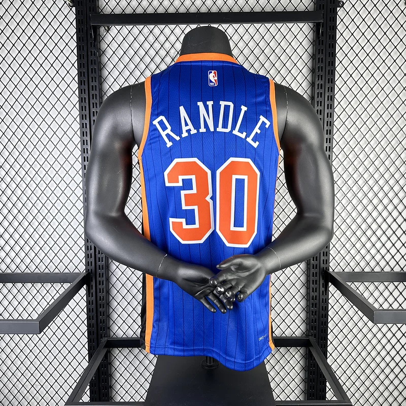 2024 New York Knicks Basketball Jersey city version #30 RANDLE