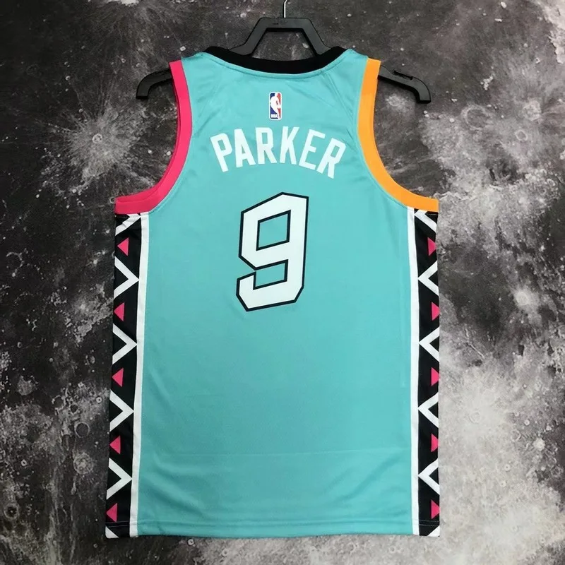 2023 San Antonio Spurs Basketball Jersey city version #9 PARKER