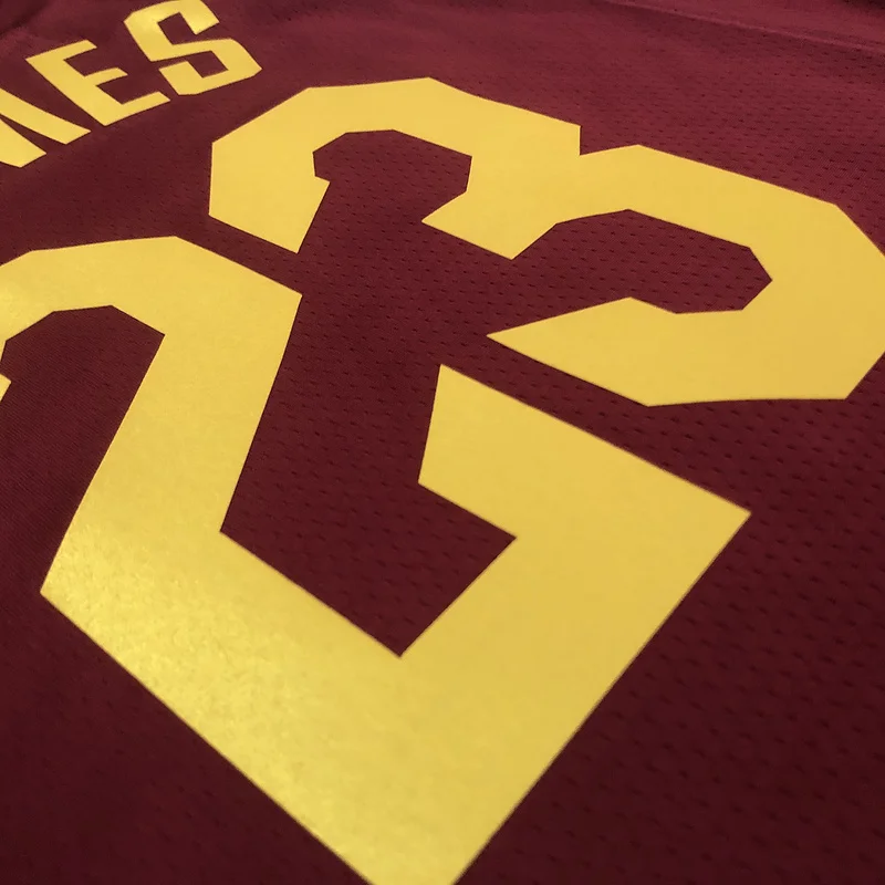 2023 Cleveland Cavaliers Basketball Jersey Aawy #23 JAMES