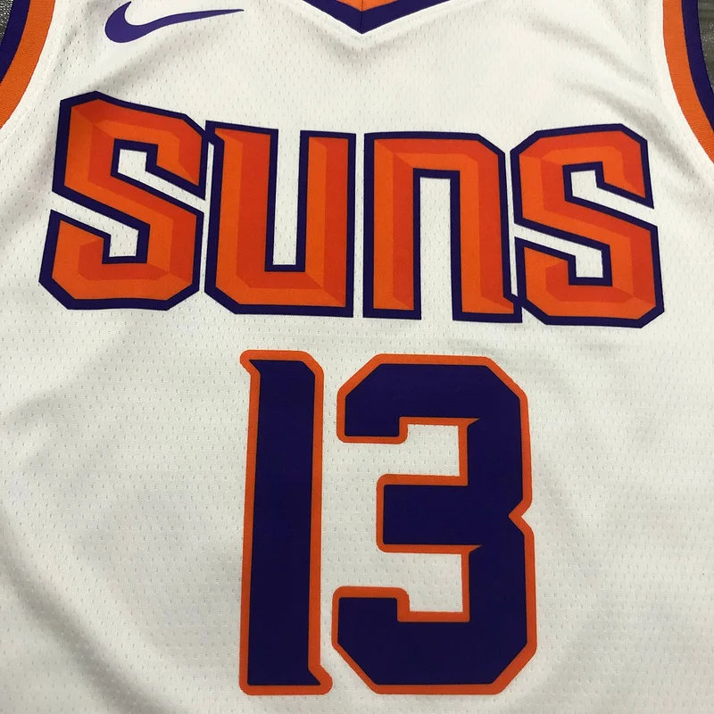 NBA Phoenix Suns Basketball jersey White #13 NASH