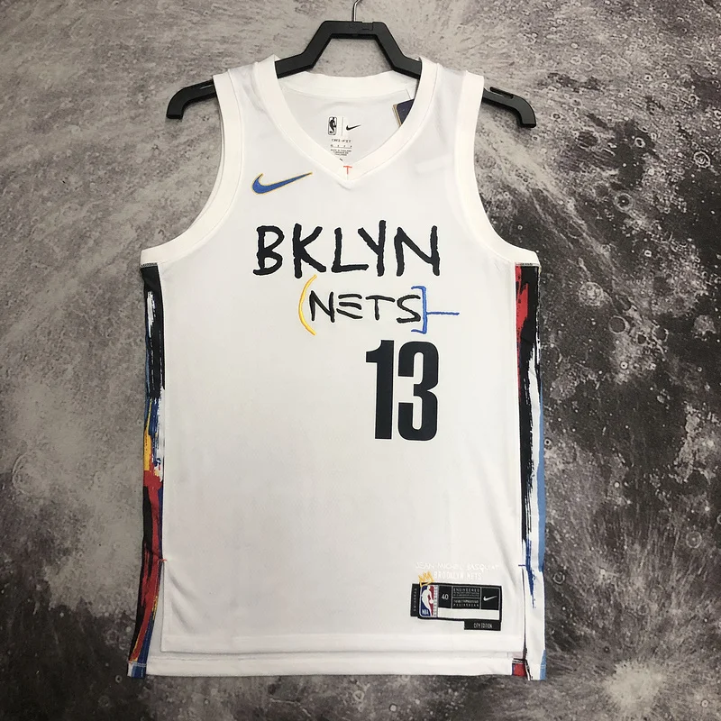 2023 Season Brooklyn Nets Basketball jersey city version #13 HARDEN