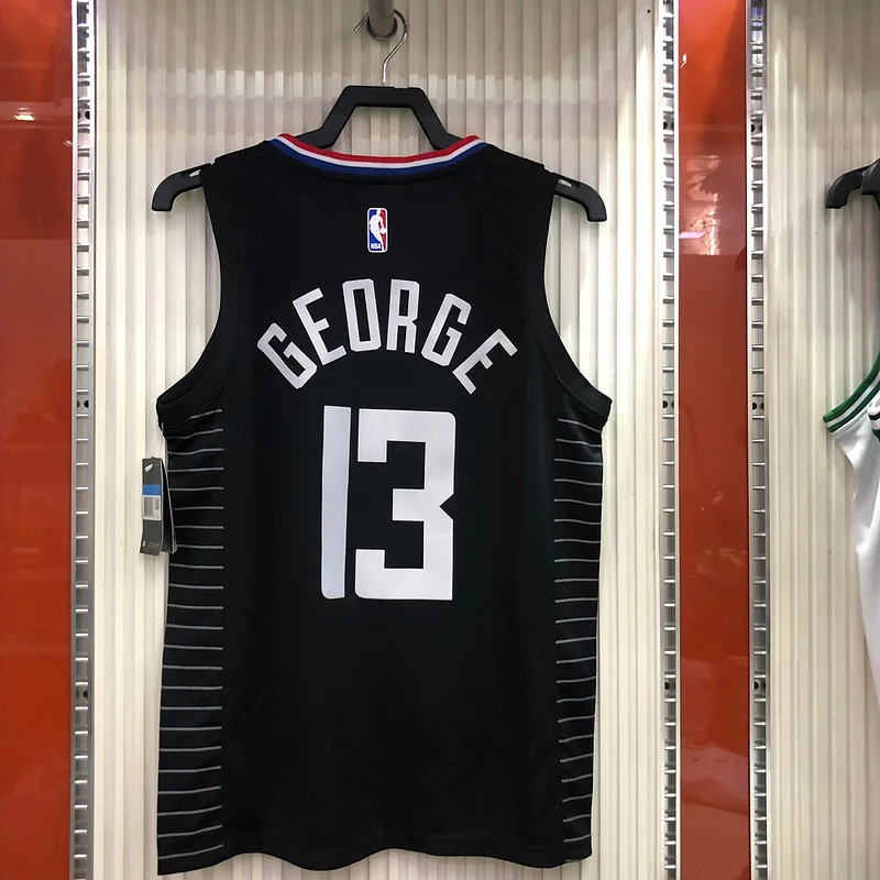 2021 Season NBA Los Angeles Clippers Basketball jersey Jordan  theme  limited  city version  #13   GEORGE