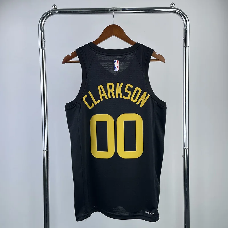 2023 Utah Jazz Basketball Jersey Jordan limited #00 CLARKSON