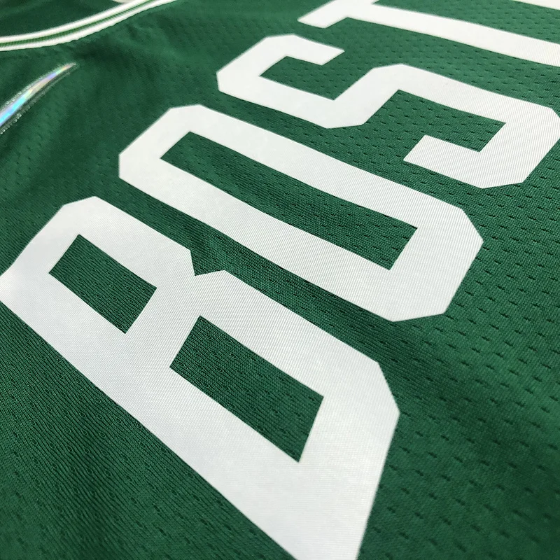 75th anniversary NBA Boston Celtics Basketball Jersey Green #11 IRVING