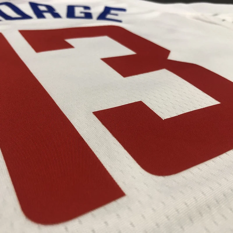 2020 Season NBA Los Angeles Clippers Basketball jersey  limited  White #13   GEORGE