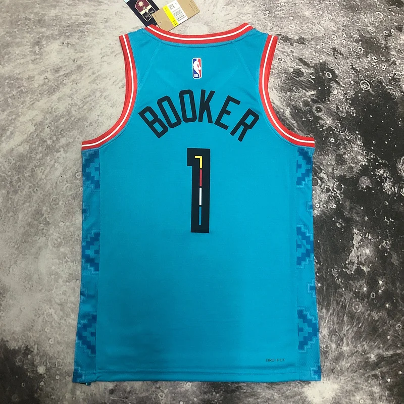 2023 Season NBA Phoenix Suns Basketball jersey city version #1 BOOKER