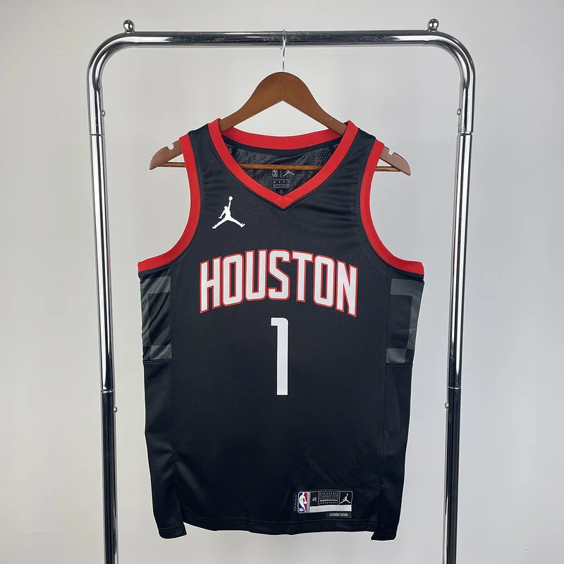 2024 Houston Rockets Basketball Jersey trapeze limited #1 McGRADY