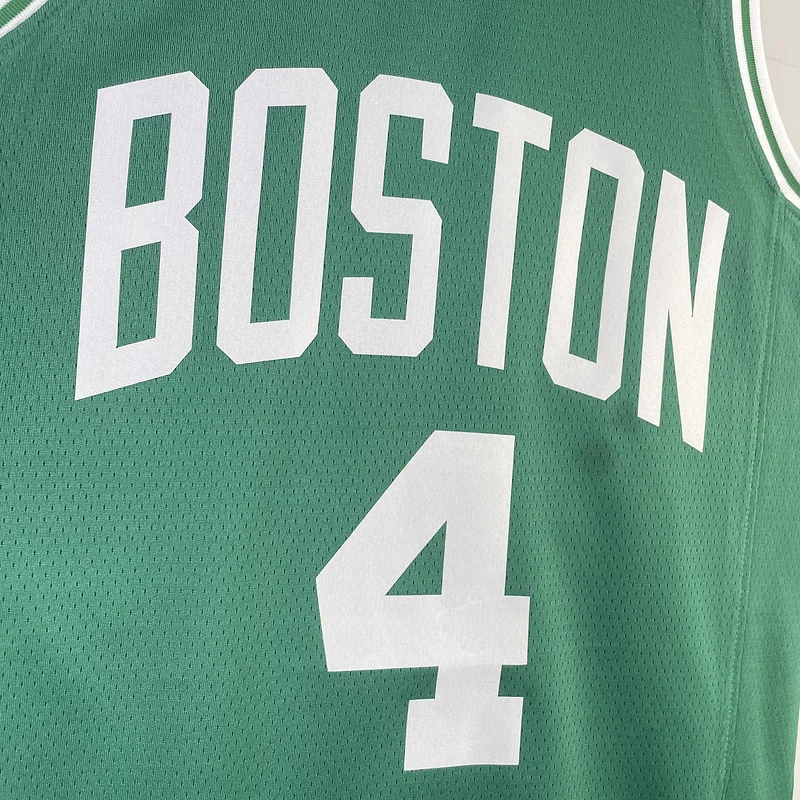 2023 Season NBA Boston Celtics Basketball Jersey away Green #4 HOLIDAY