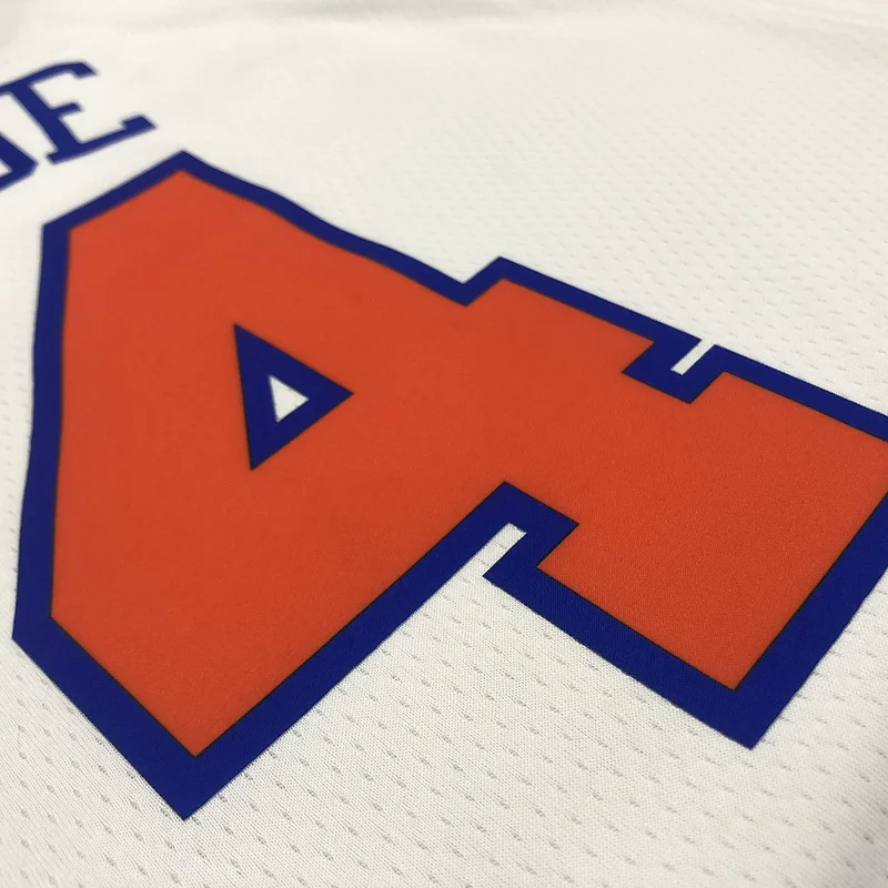 New York Knicks Basketball Jersey White #4 ROSE