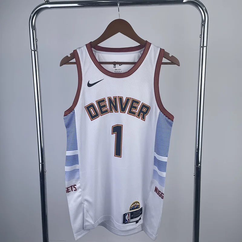 2023 Season NBA Denver Nuggets Basketball jersey city version #1 PORTER JR