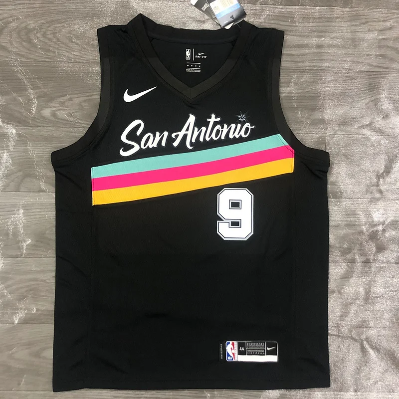 2021 San Antonio Spurs Basketball Jersey city version #9 PARKER