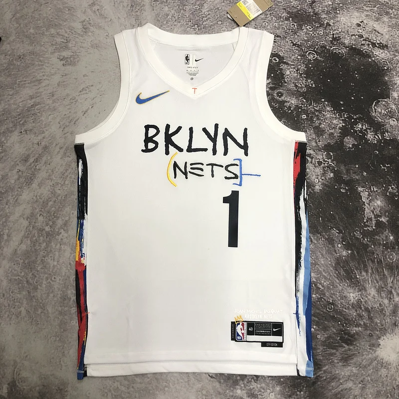 2023 Season Brooklyn Nets Basketball jersey city version #1 BRIDGES