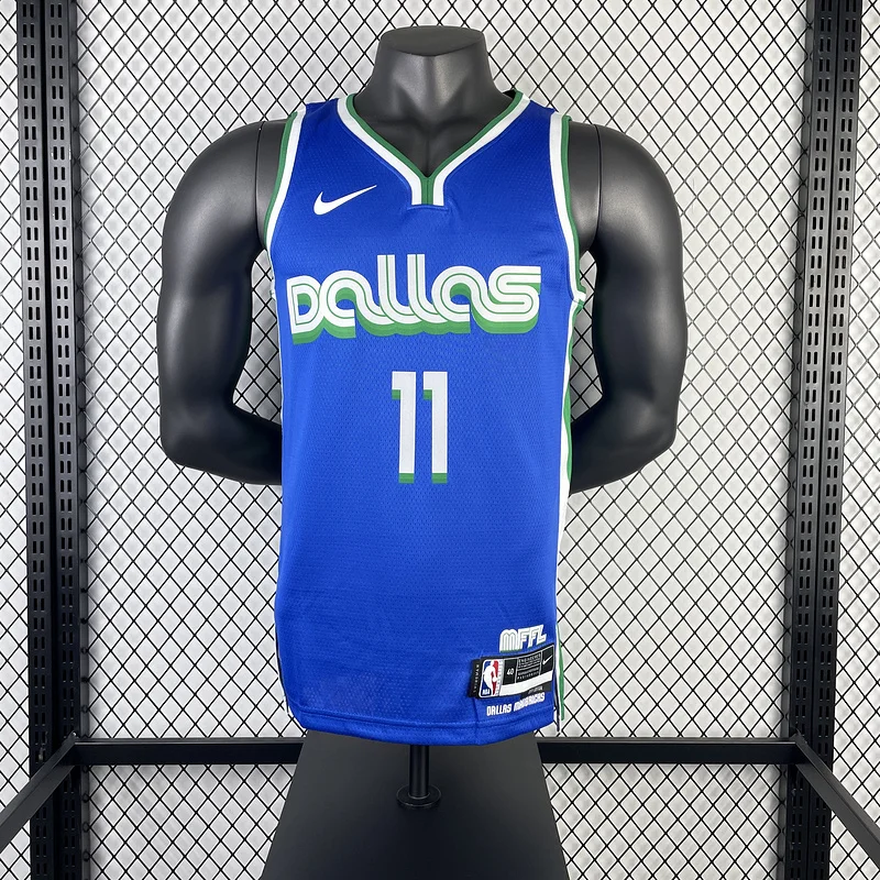 2023 Season NBA Dallas Mavericks basketball jersey city version #11 IRVING