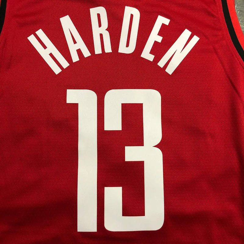 2021 Houston Rockets Basketball Jersey Red #13 HARDEN