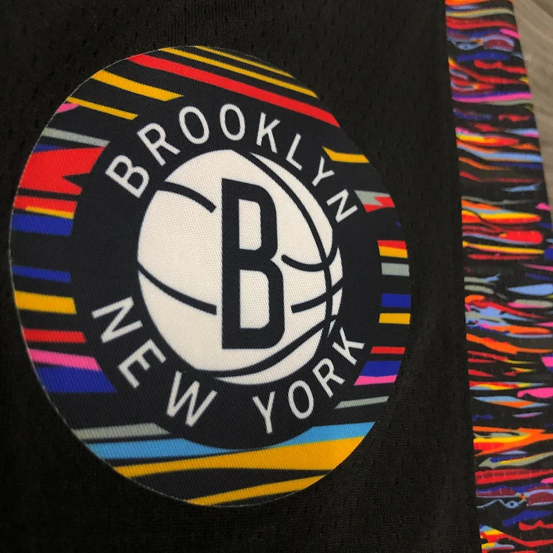 2020 Season Brooklyn Nets Basketball jersey city version Camouflage Black Shorts