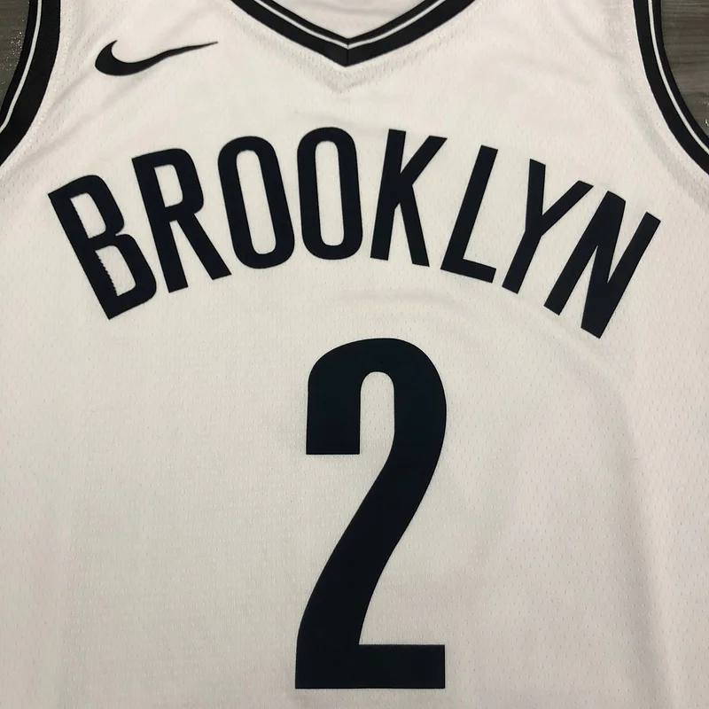 Brooklyn Nets Basketball jersey V-neck  White #2 GRIFFIN