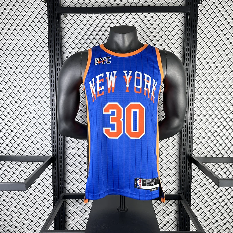 2024 New York Knicks Basketball Jersey city version #30 RANDLE