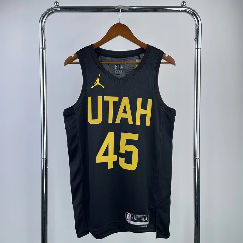 2023 Utah Jazz Basketball Jersey Jordan limited #45 MITCHELL