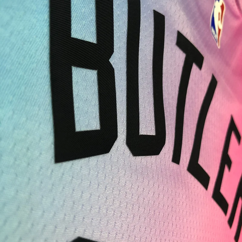 2021 Season NBA Miami Heat basketball jersey city version  #22 BUTLER