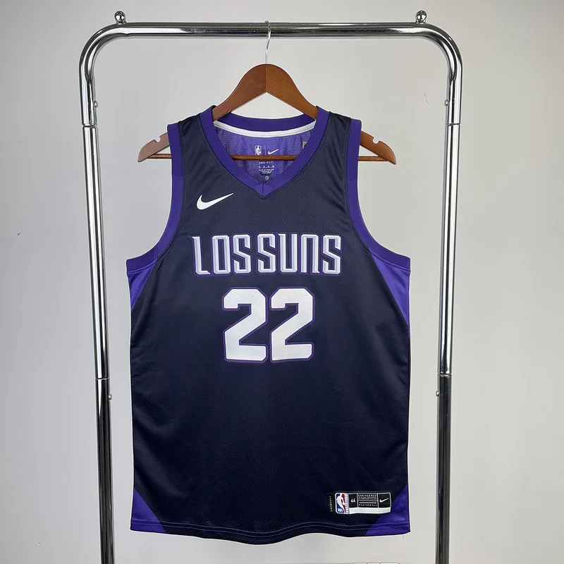 2018 Season NBA Phoenix Suns Basketball jersey city version #22 AYTON