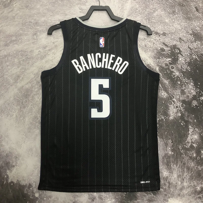 2023Orlando Magic Basketball Jersey city version #5 BANCHERO