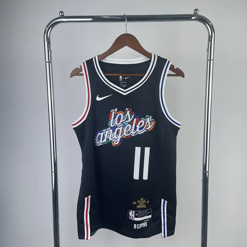 2023 Season   NBA Los Angeles Clippers Basketball jersey   city version  #11   WALL