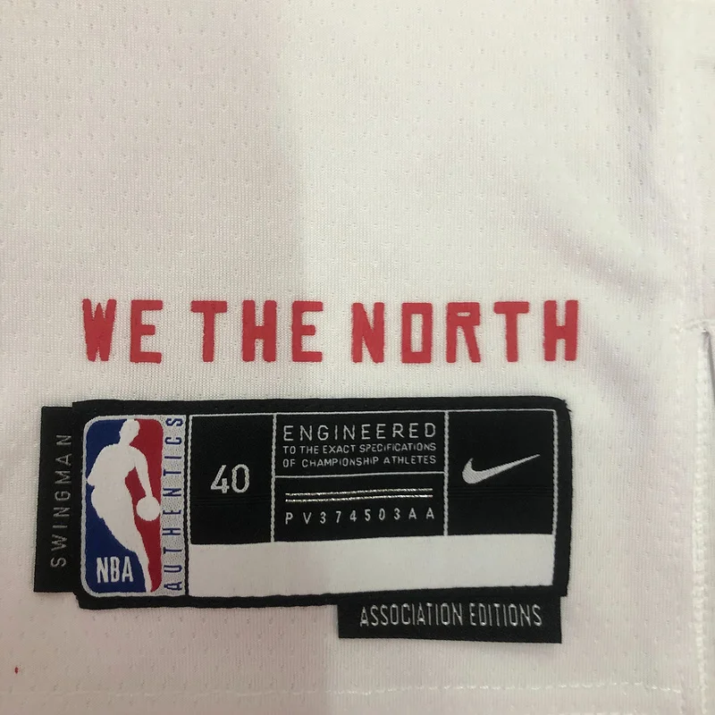 2023 NBA Toronto Raptors Basketball Jersey Home White #2 LEONARD