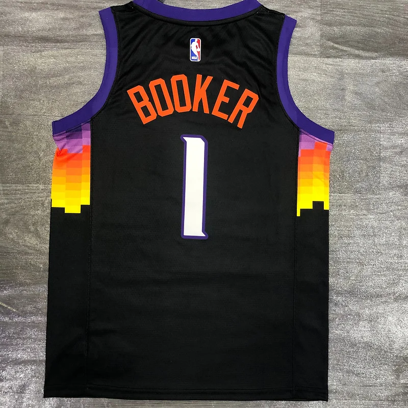 2021 Season NBA Phoenix Suns Basketball jersey city version #1 BOOKER