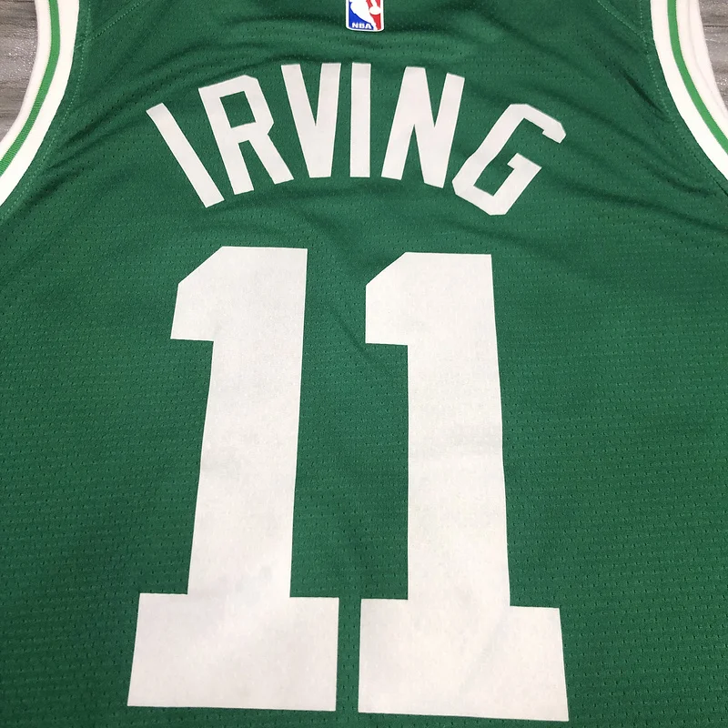 NBA Boston Celtics Basketball Jersey Retro Green #11 IRVING