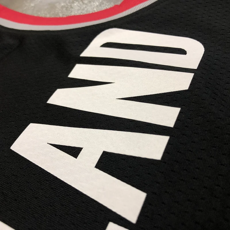 2021 Portland Trail Blazers Basketball Jersey Black #3 McCOLLUM