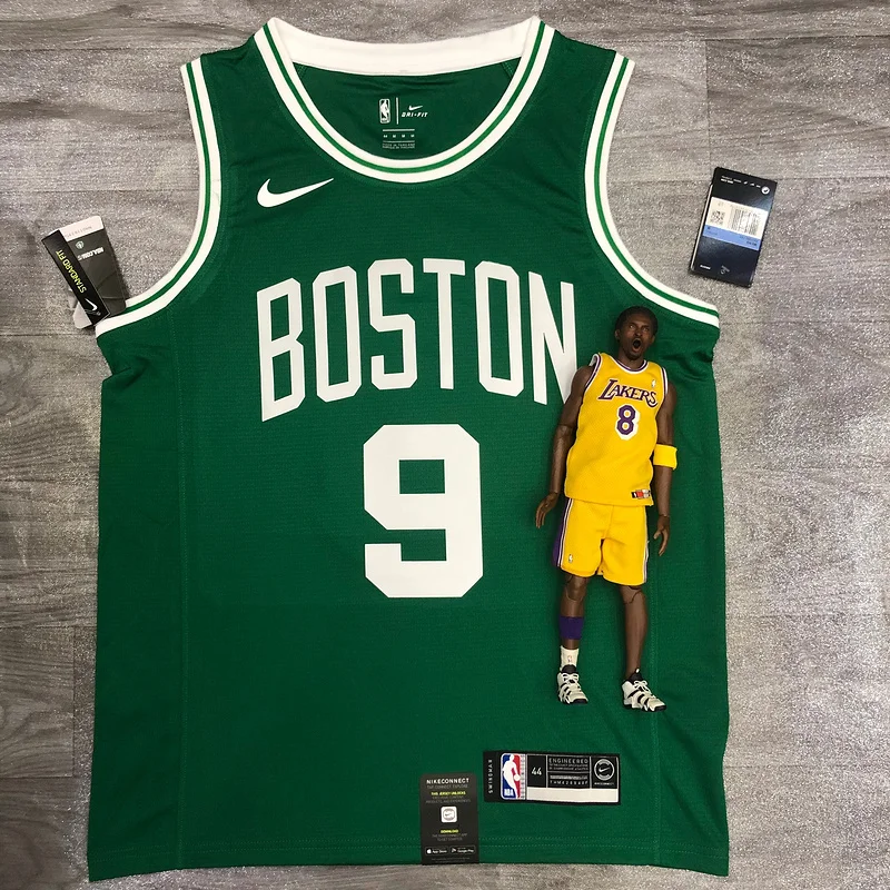 NBA Boston Celtics Basketball Jersey Retro Green #9 RONDO