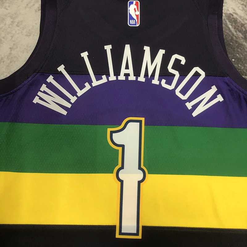 2023 New Orleans Pelicans Basketball jersey  city version  #1  WILLIAMSON