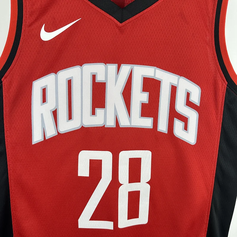 2023 Houston Rockets Basketball Jersey Aawy Red #28 SENGUN