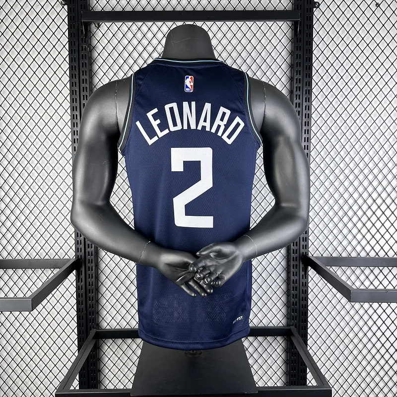 2024 Season   NBA Los Angeles Clippers Basketball jersey   city version  #2   LEONARD