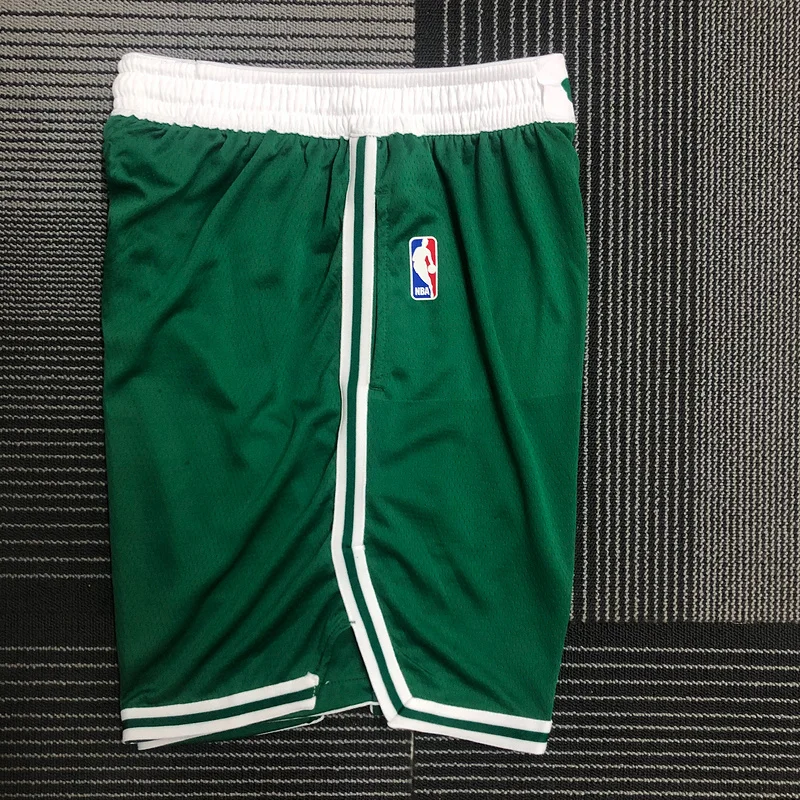 NBA Boston Celtics Basketball Jersey Green Shorts