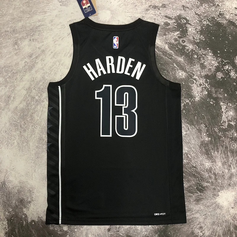 2023 Season Brooklyn Nets Basketball jersey Flyer style limited #13 HARDEN