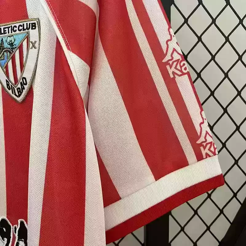 Athletic Bilbao jersey for 100th Anniversary Retro Home Stadium