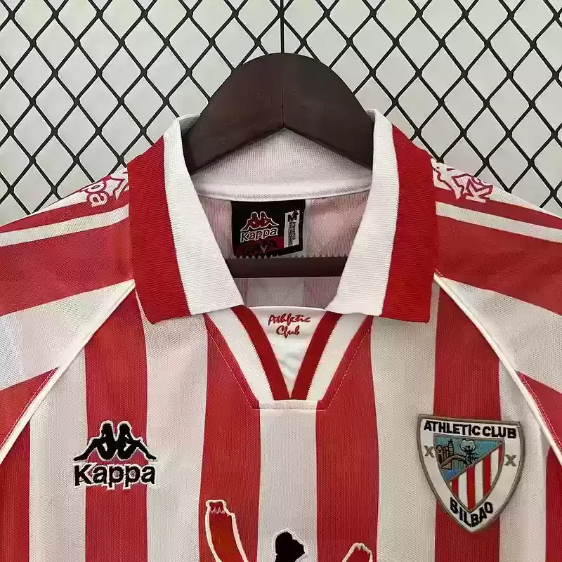 Athletic Bilbao jersey for 100th Anniversary Retro Home Stadium