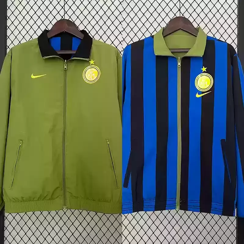 24/25 Inter Milan Trench Coat Reversible S-3XL